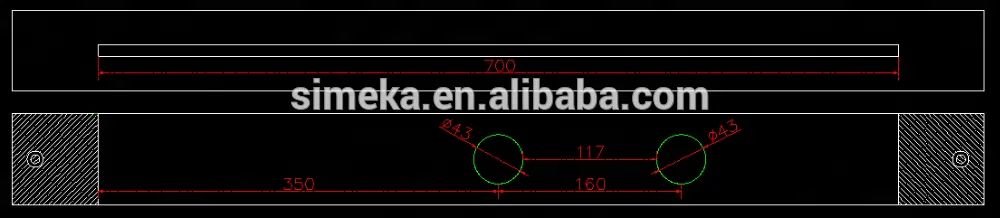 Пневматический круглый дырокол для пластиковой пленки диаметром 43 мм