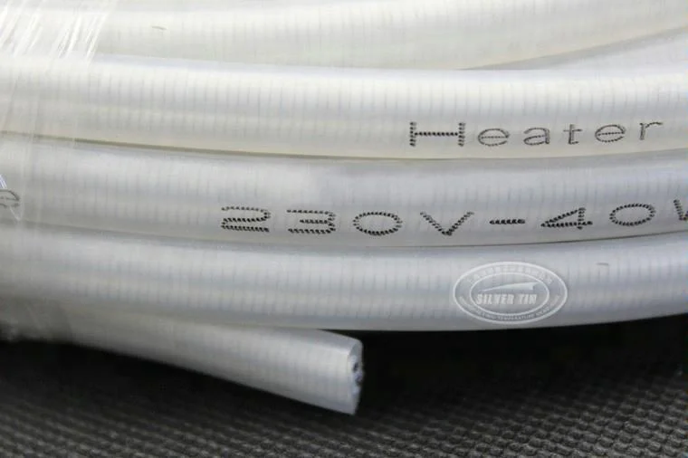 30 Вт/м постоянной мощности силиконовой резины водоотводная труба Размораживание нагревательный провод кабель