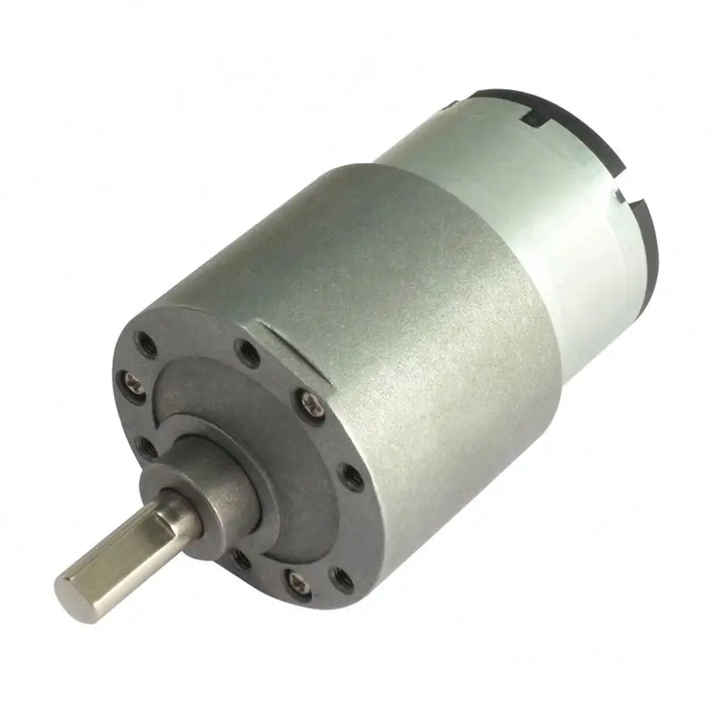 37mm 6v 12v 24v Brushed 520 DC  Motor with Gearbox 1Nm Micro Gear Dc Motor for robotic