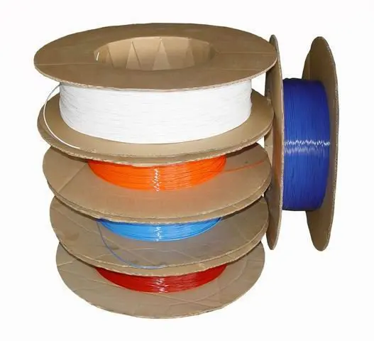 various thickness 1.2mm-3.0mm binding plastic filament, wire filament,spiral coil raw material PVC or PET on bobbin roll