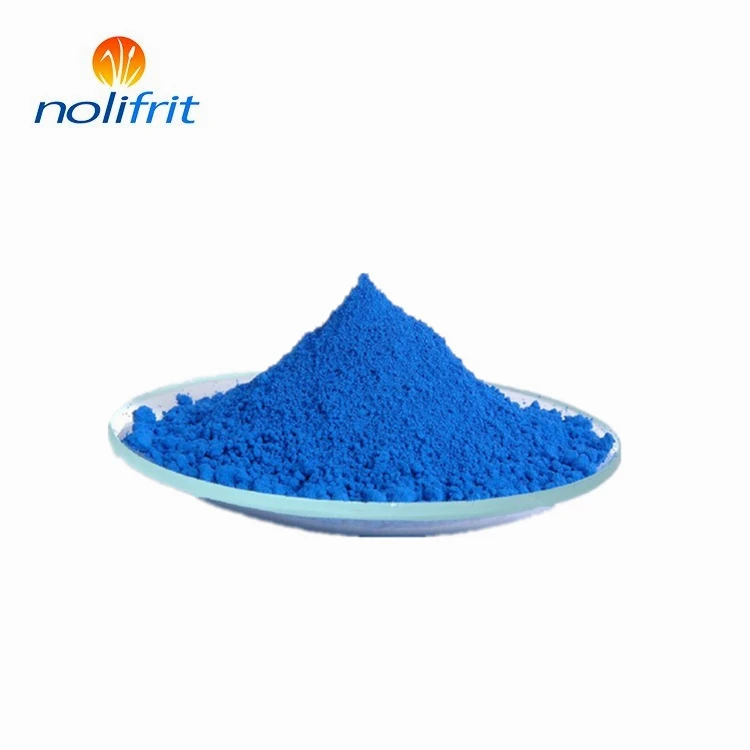 High temperature resistance prussian blue pigment for porcelain enamel product