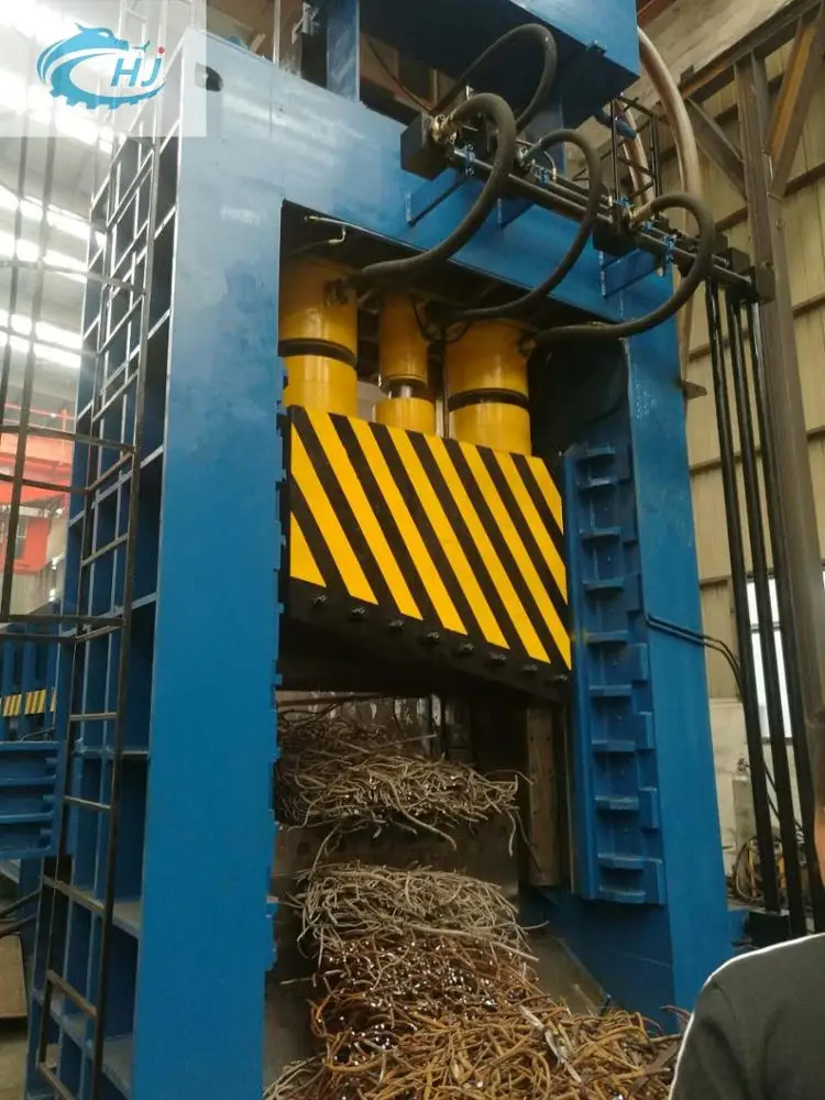 2019 заводская цена 400 тонн гидравлический металлический контейнер типа сдвига и резки