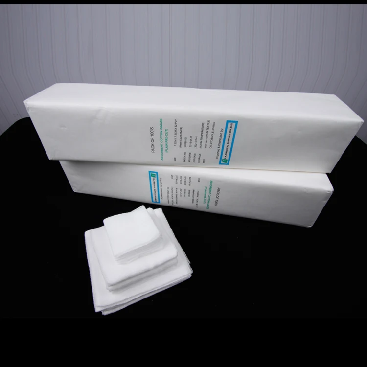 
High Quality Surgery Medical Supplier Sterile Gauze Swab 