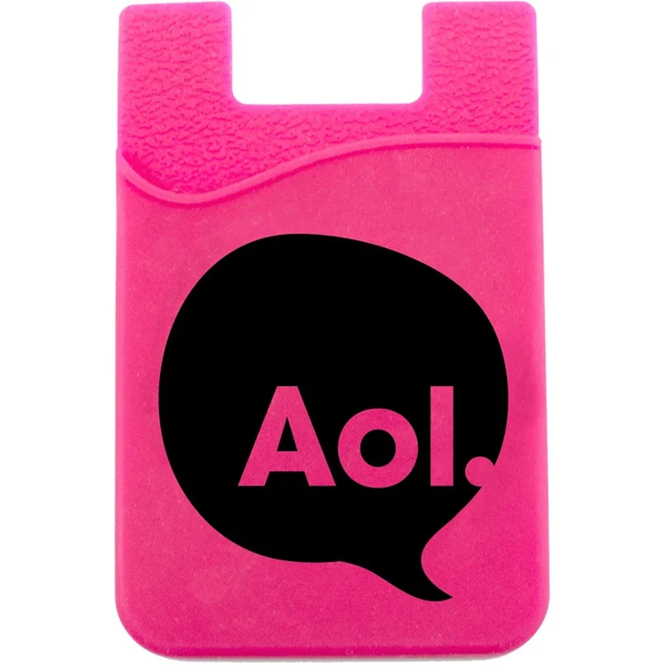 Advertising Gift Promotion silicon card holder phone cell sticker With Free Custom Printed Logo
