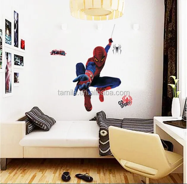 Removable XL Spiderman Wall Sticker