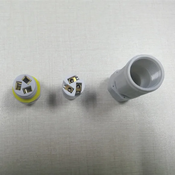 Cable to  panel IP68 waterproof 3 pin connector M683 for 5-10mm cable connection