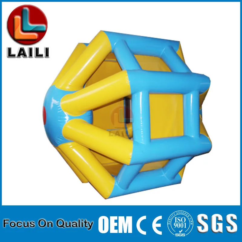 Top Quality human sized hamster ball+ inflatable water walking roller wheel+Fun sports tool