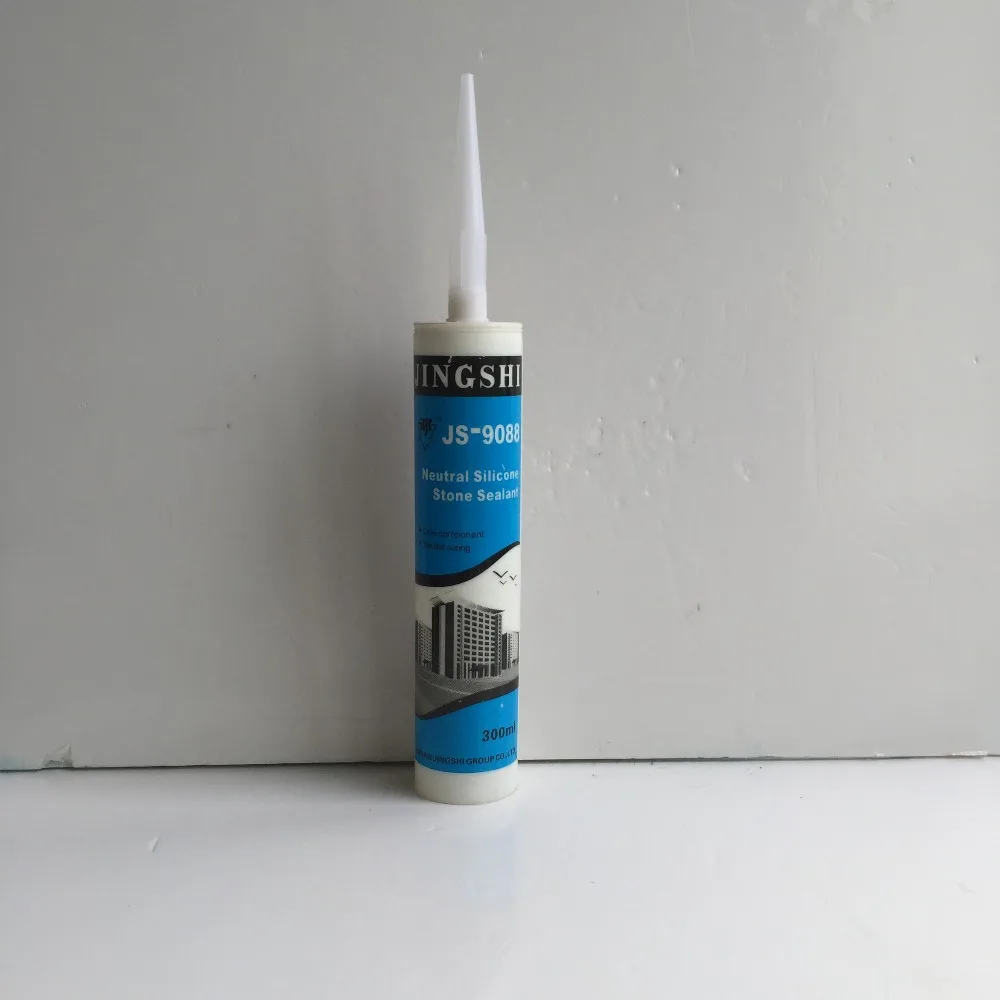 300 мл, нейтральный кремниевый герметик серого цвета для плитки