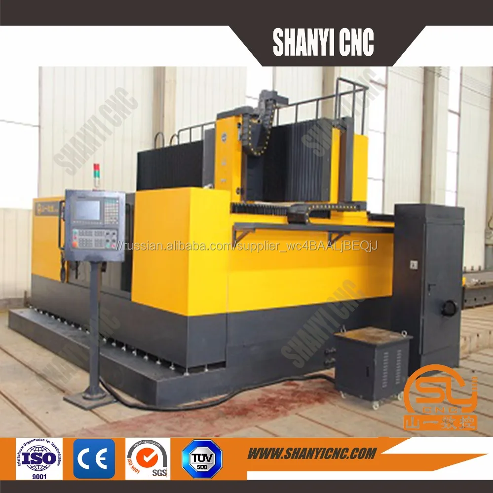 QVM1560 мостового типа cnc плано/козловой фрезерный станок