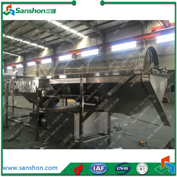 Hotsell Commercial Rotary Drum Washing Machine for Green Pea and Sweet Corn