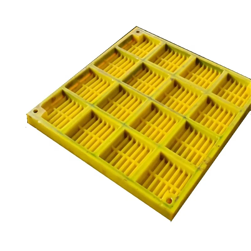 Polyurethane Screen Deck /Polyurethane Sieve Plate / Dewatering Screen With Steel Skeleton