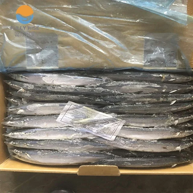  Замороженные морепродукты pacific saury цельная круглая 100% NW 10