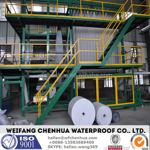 Spunbond polyester mat, long fiber polyester non-woven fabric for bitumen waterproofing -- China factory price