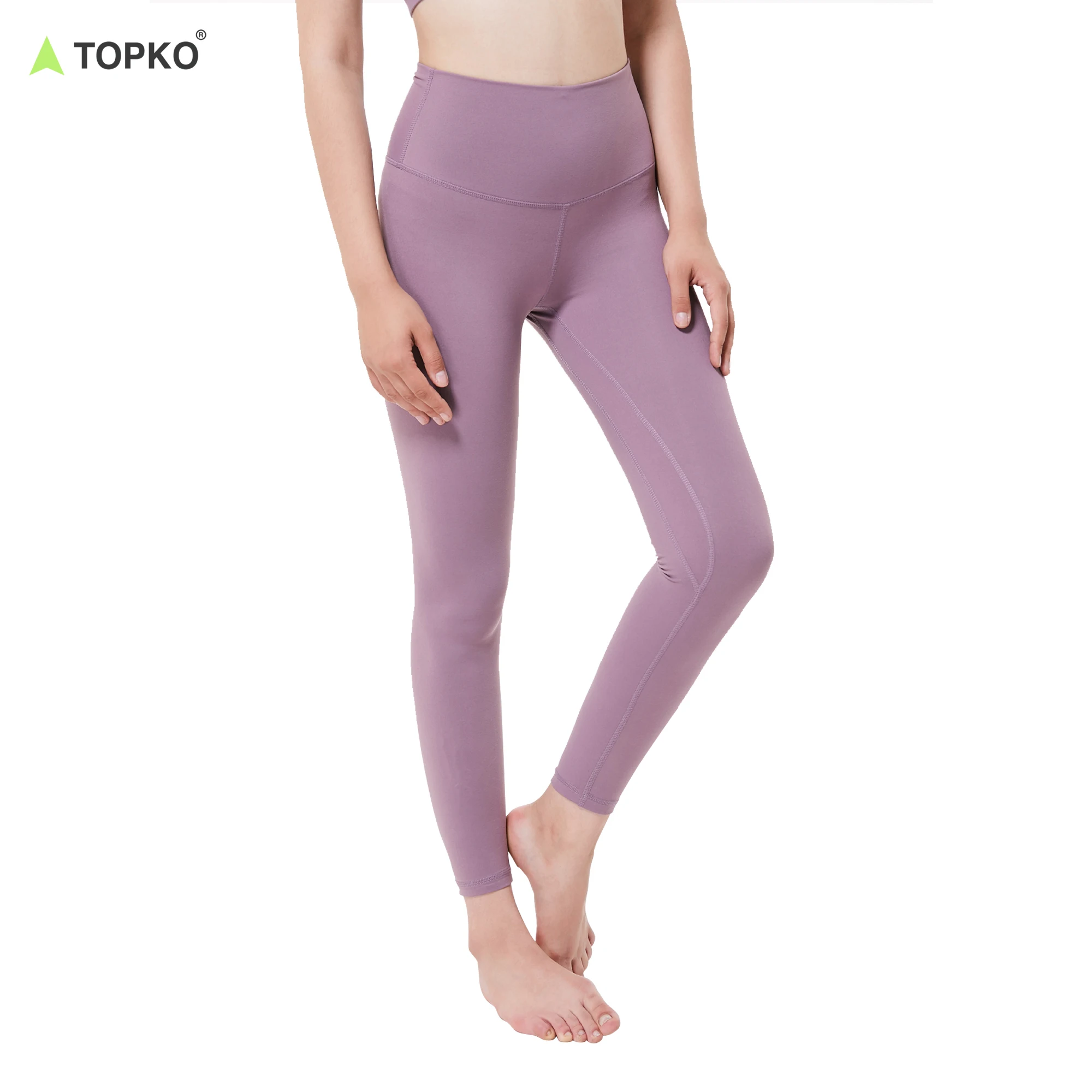 TOPKO Wholesale High Quality Push Up pants women active wear gym fitness leggings set