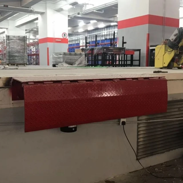 Hanmoke HLSE series Electro-hydraulic operation Edge of 10tons Dock Leveler