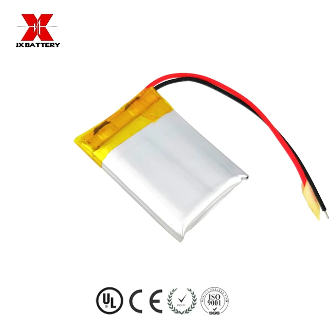 3.7v 602030 300mAh rechargeable lithium battery 062030 lipo battery li ion batteries