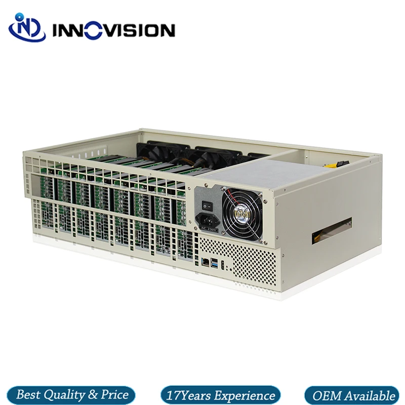 Excellent 8 GPU Frame Graphics Card Supercomputing Barebone