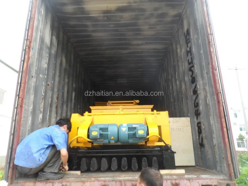 china precast concrete making plant/hollow core slab machine