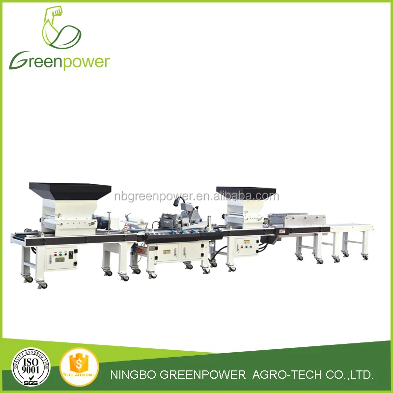 Automatic seed tray machine