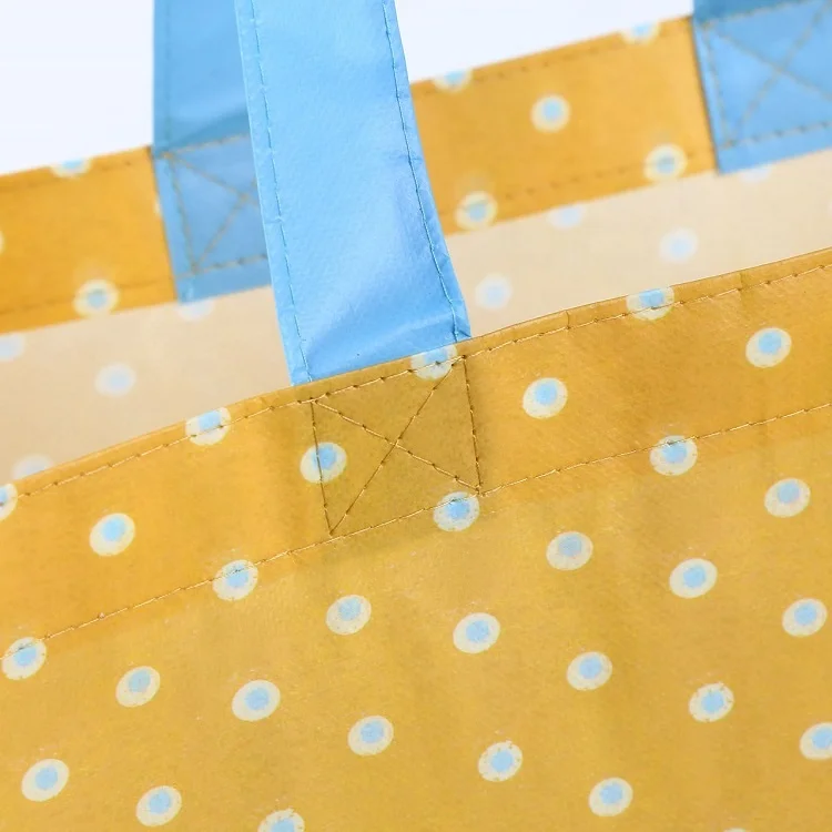 
Reusable cheap picture printing Non woven Laminated Shopping Bags 