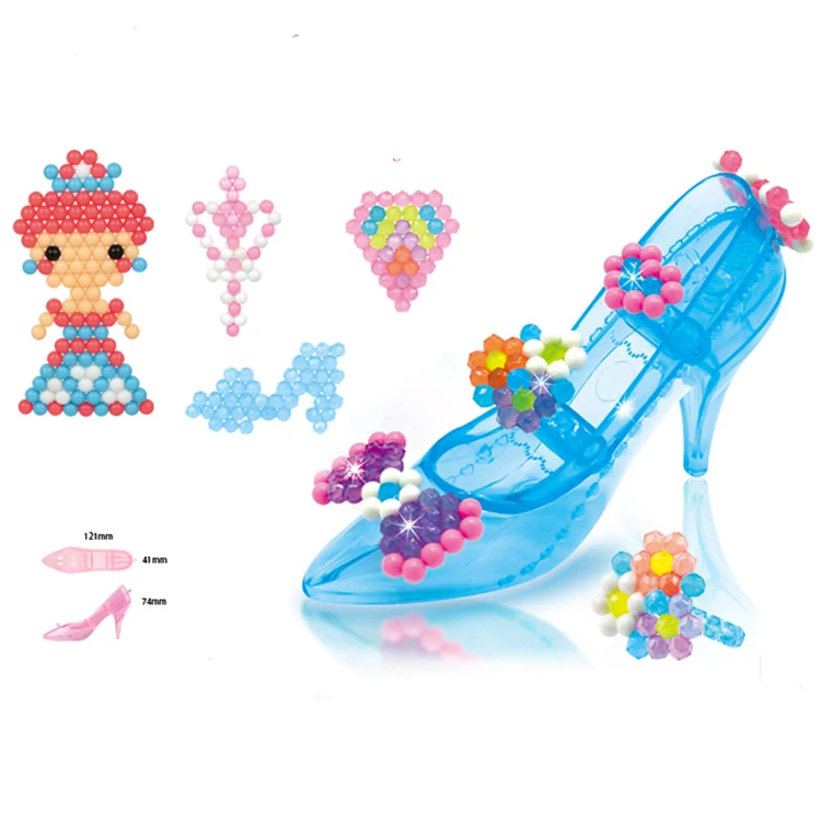 
Jandoon pop beads popular with girls high heeled shoes spray water fuse beads 