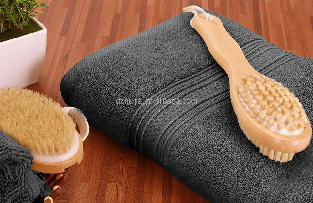 100% Супер Мягкое хлопковое пляжное банное полотенце 500 Gsm