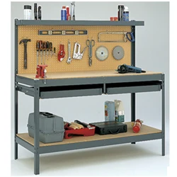 
big drawer workstation metal adjustable industrial workbench 