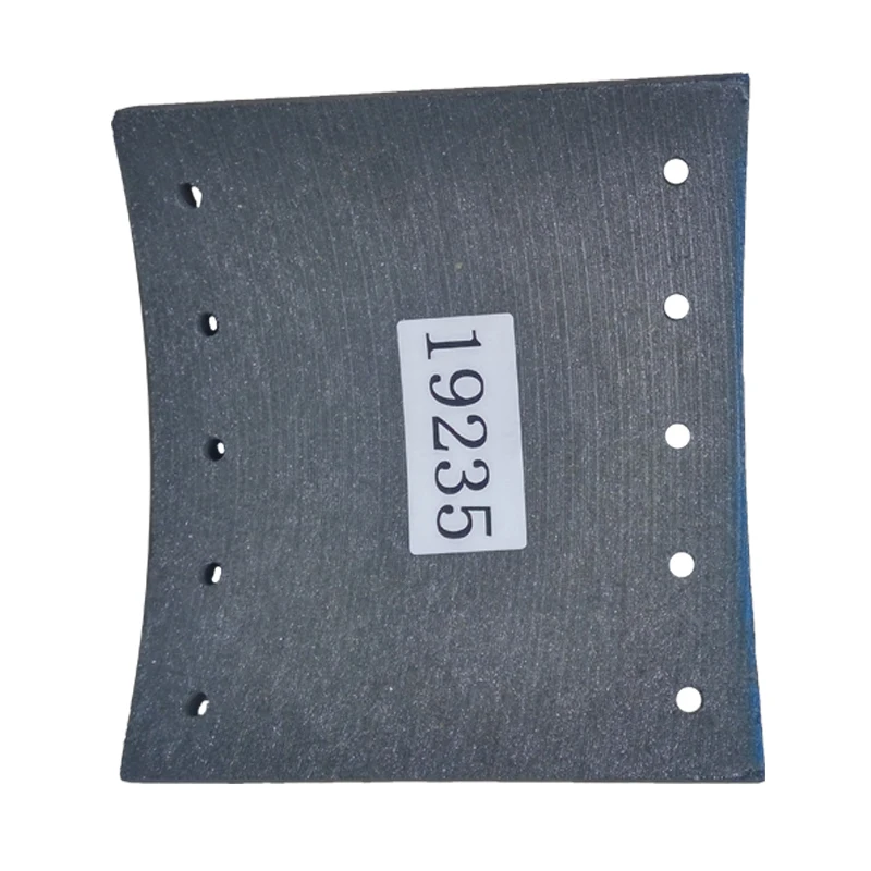 Newest style truck spare parts brake pad brake shoe lining