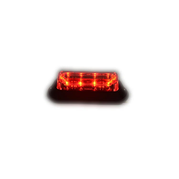 High bright 3w led lamp 9V 30V blue warning grill light head for ambulance