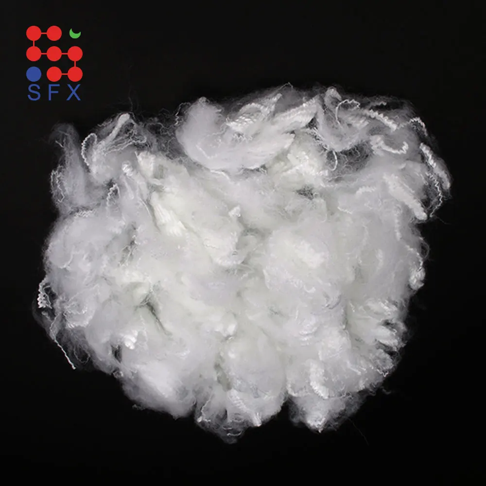 100% virgin Dumbbell polyester staple fiber good price