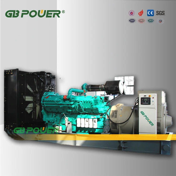1200kW diesel generator set from GB POWER with KTA50-GS8 engine