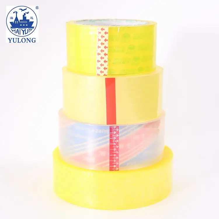 
Carton Bopp Adhesive Shipping Sealing Tape Transparent Bopp Super Clear Self Adhesive Package Color Opp Packing Tape 