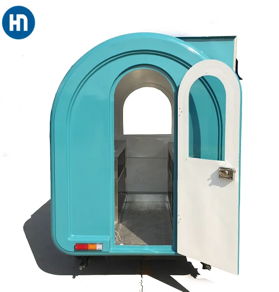 China mobile fast food burger bbq stall cart , kiosk ambulant coffee cart trailers