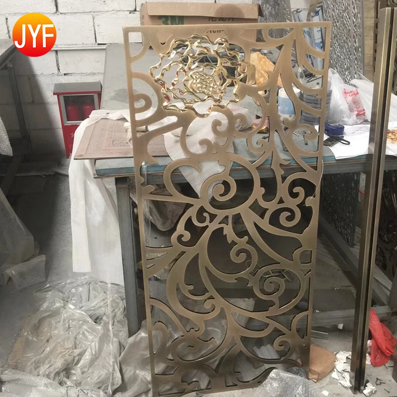 ZZ3011 High Quality Decorative Full Welded Outdoor Metal Screen Ss Room Partition