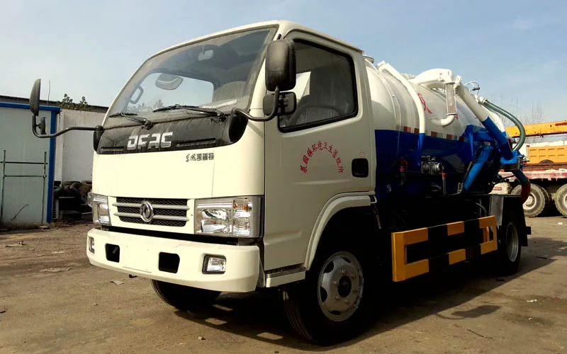 Dongfeng Multi functional 5cbm sewage pump truck in dubai