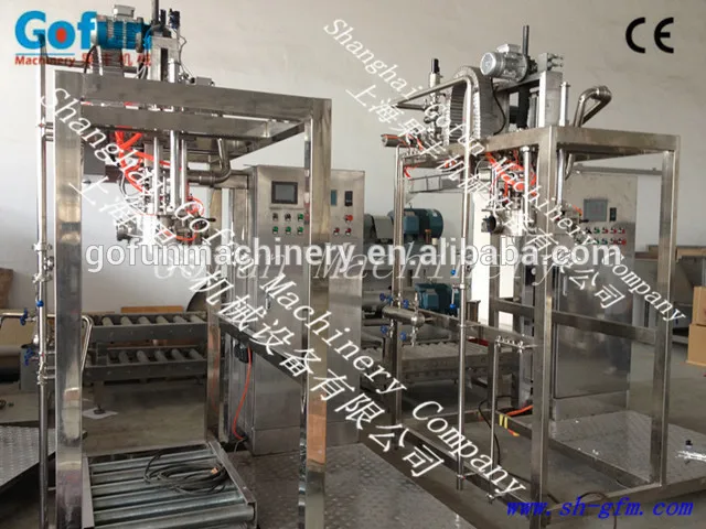 больших мощностей с двойной головкой фруктовым соусом асептического розлива завод мешок в барабан сделано в китае