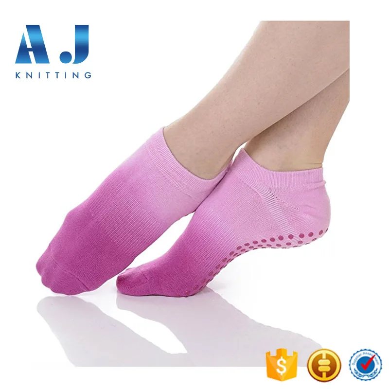 AJ18433 Custom Tie Dye Printed Amazon Aqua Cotton Sport Ankle Grip Pilates Yoga Socks Women