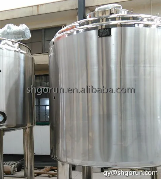 
shampoo/daily chemical/juice stainless steel mixing tank with heating 