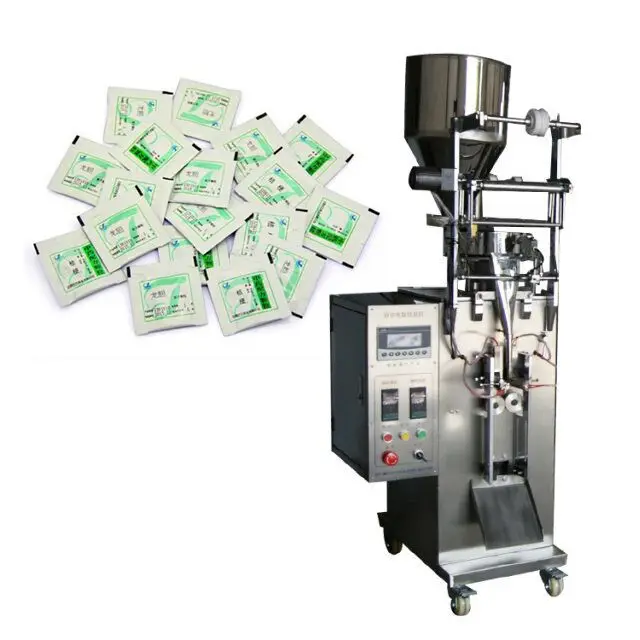 Automatic Snack Food Sunflower Seed Peanut Plastic Bag Packaging Sealing Bean Packing Machine With date Printing