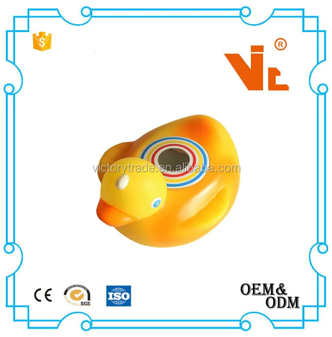 V-DT04-18 ЖК-дисплей с желтым утенком детская ванночка воды цифровой термометр