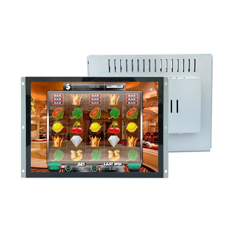 Open Frame Car Monitor Metal Case LCD Screen 15 Inch Touchscreen Monitor With Vesa Hole