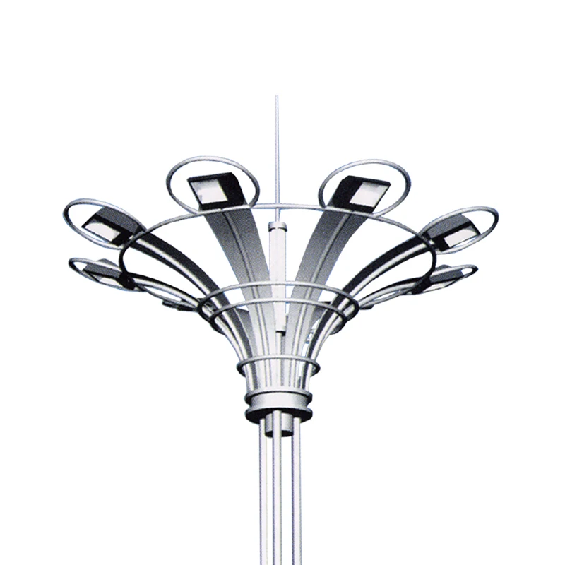 Hot selling 500w led light 30m high mast lighting pole