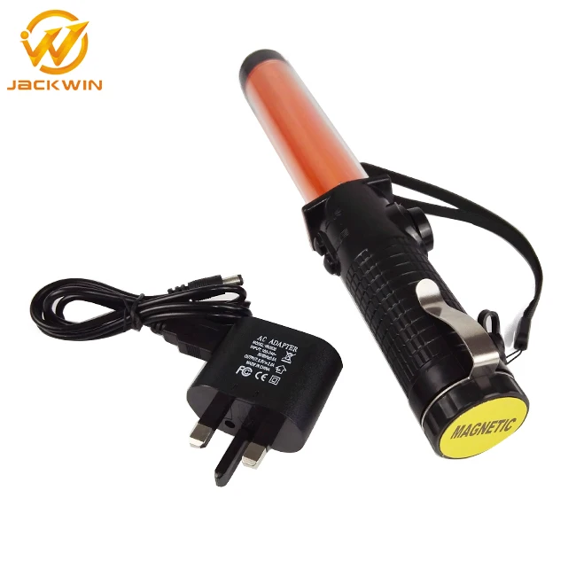 Rechargeable Plastic Police LED Flashing Traffic Baton