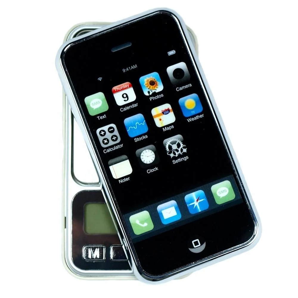 New Design  iphone shape High capacity Jewelry Weighing Digital Diamond Pocket Scale