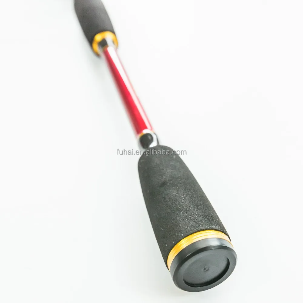 Simple Black Color High Carbon Content Lure Spinning Fishing Rod