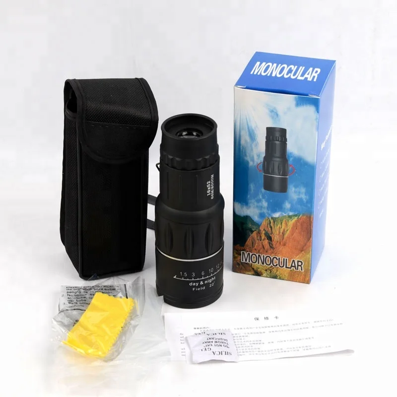 Mini Dual Focus Mobile Phone Monocular Telescope with Clip Tripod