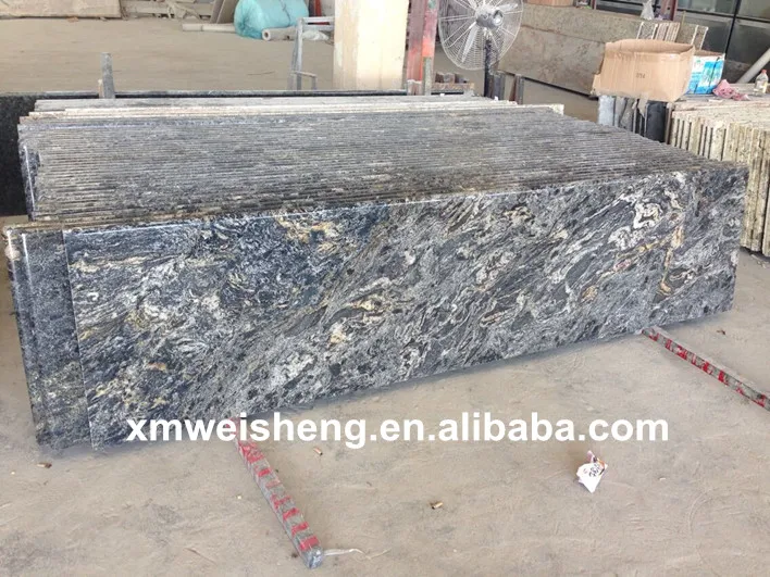 China rose white bianco antico imperial gold granite prefab kitchen countertops 3cm thick price