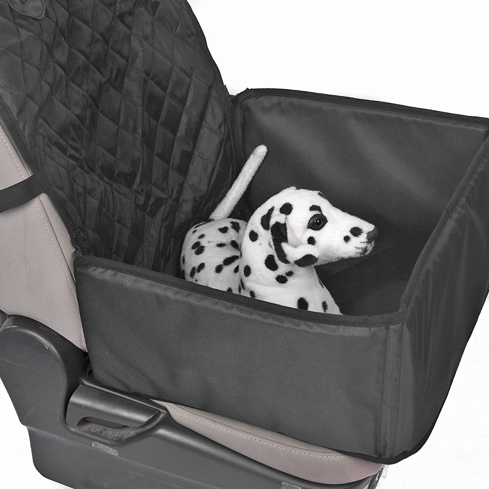 Водонепроницаемые Нескользящие чехлы из ткани Оксфорд для передних сидений автомобиля 600D для сидений авиатора и собак, кошек