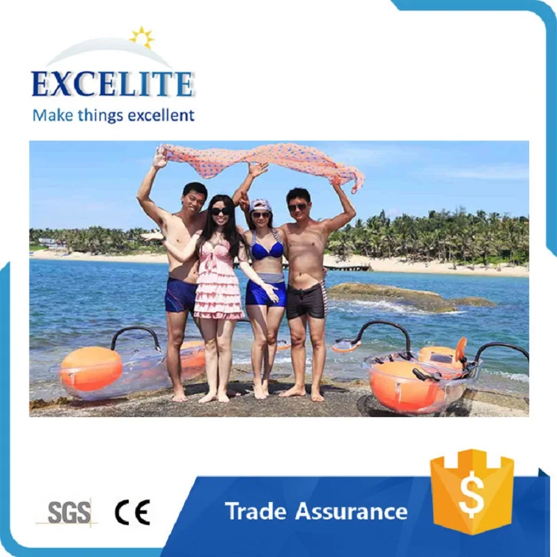 Crystal PC canoe clear kayak florida with good loading capacity