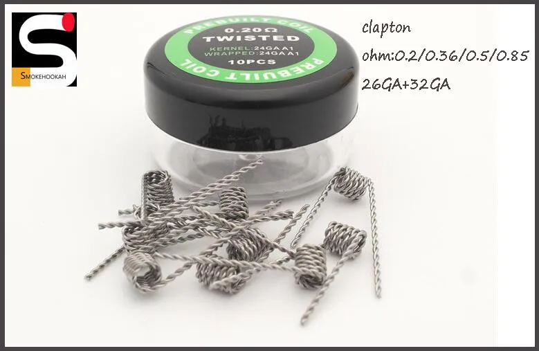 smokehookah vapor coil heat wire heat resistant wire 26GA+32GA